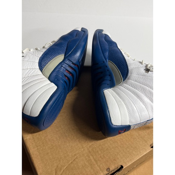 Air Jordan 12 XII Retro‎ White Midnight Navy Blue Size 8.5 Sneakers main image 6